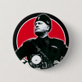 Benito Mussolini Button (Vorderseite)