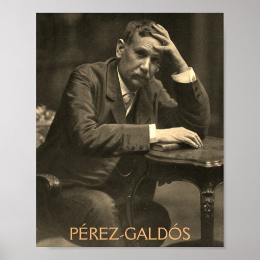 Benito Pérez-Galdós Poster (Vorne)