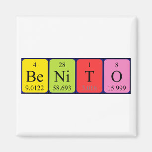 Benito Periodenmagnet Magnet