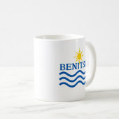BENITSES Korfu Griechenland, Sun Waves Kaffeetasse (VorderseiteRechts)