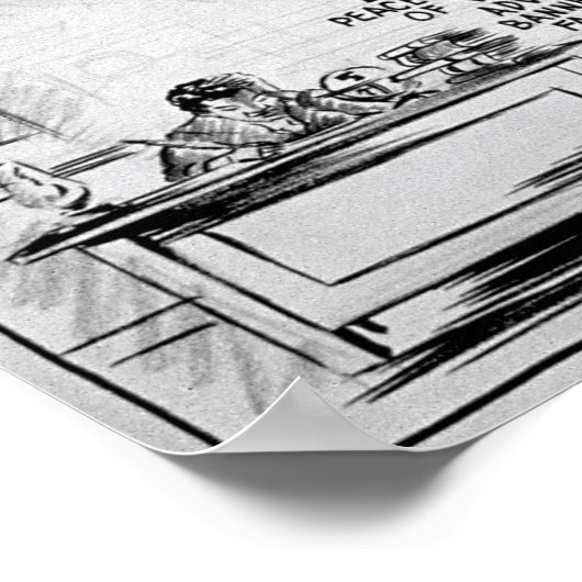 Benjamin Banneker American Black Inventor Poster (Ecke)