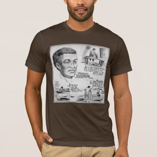 Benjamin Banneker Black American Scientist T-Shirt (Vorderseite)