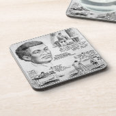 Benjamin Banneker: Black Scientist & Revolutionär Getränkeuntersetzer (Linke Seite)