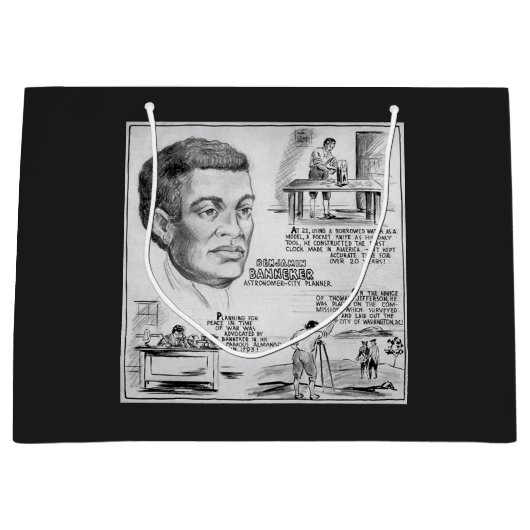 Benjamin Banneker: Black Scientist & Revolutionär Große Geschenktüte (Vorderseite)