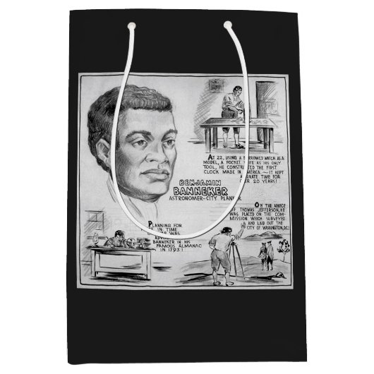 Benjamin Banneker: Black Scientist & Revolutionär Mittlere Geschenktüte (Vorderseite)