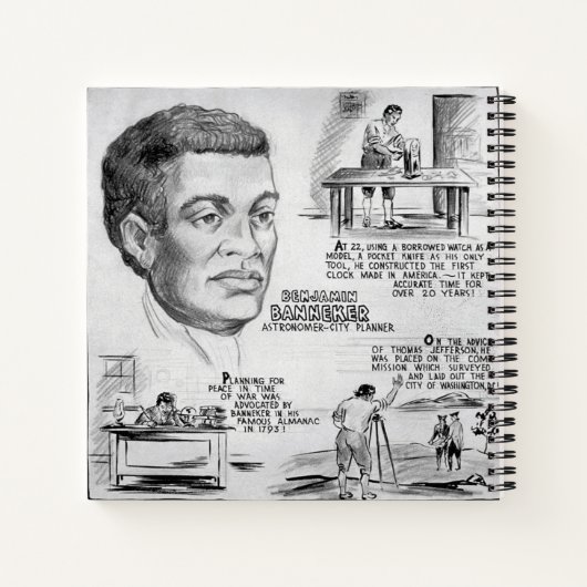 Benjamin Banneker: Black Scientist & Revolutionär Notizblock (Rückseite)