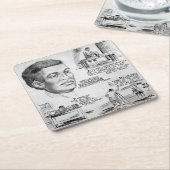 Benjamin Banneker: Black Scientist & Revolutionär Rechteckiger Pappuntersetzer (angewinkelt)