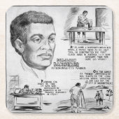 Benjamin Banneker: Black Scientist & Revolutionär Rechteckiger Pappuntersetzer (Vorderseite)
