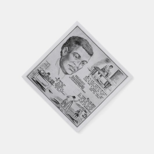 Benjamin Banneker: Black Scientist & Revolutionär Serviette (Ecke)