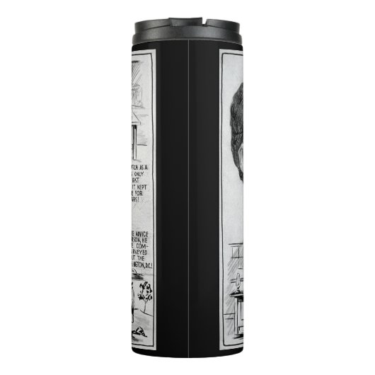 Benjamin Banneker: Black Scientist & Revolutionär Thermosbecher (Rückseite)