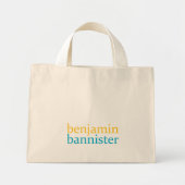 Benjamin-Banner Tiny-Tasche Mini Stoffbeutel (Vorne)