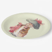 Benjamin Bunny Pappteller (Schrägansicht)