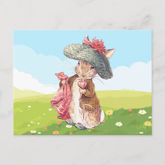 Benjamin Bunny Postkarte (Vorderseite)