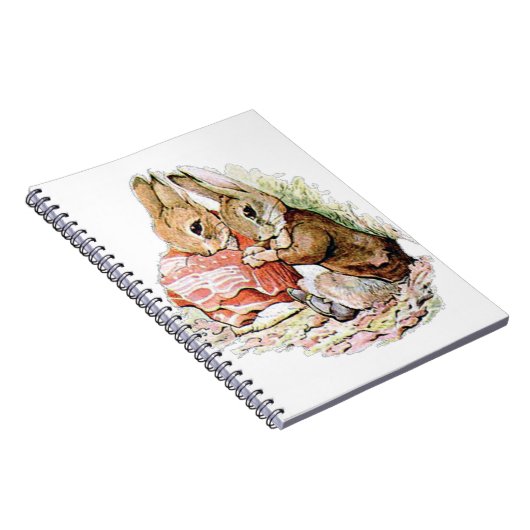 Benjamin Bunny stolperte über Peter Rabbit Notizblock (Rechte Seite)