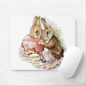 Benjamin Bunny und Peter Rabbit planen ihren Angri Mousepad (Mit Mouse)