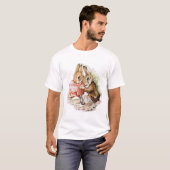 Benjamin Bunny und Peter Rabbit planen ihren Angri T-Shirt (Vorne ganz)