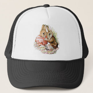 Benjamin Bunny und Peter Rabbit planen ihren Angri Truckerkappe
