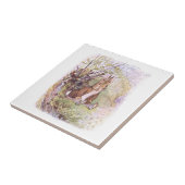 Benjamin Bunny (von Beatrix Potter) Fliese (Seite)