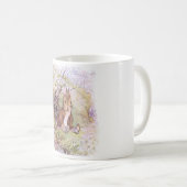 Benjamin Bunny (von Beatrix Potter) Kaffeetasse (VorderseiteRechts)