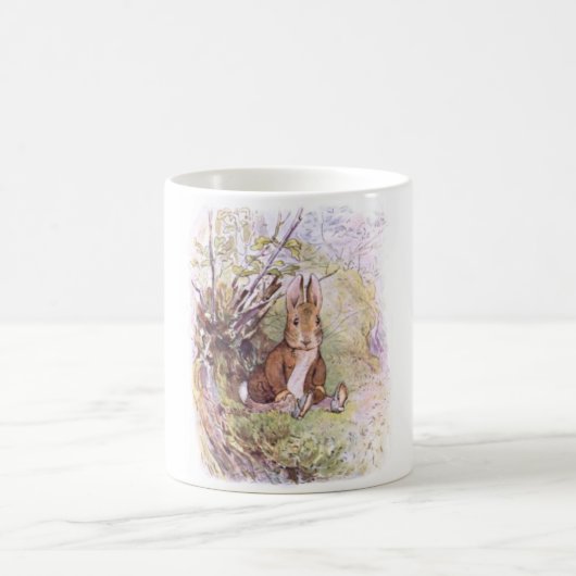Benjamin Bunny (von Beatrix Potter) Kaffeetasse (Mittel)