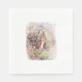 Benjamin Bunny (von Beatrix Potter) Serviette (Vorderseite)