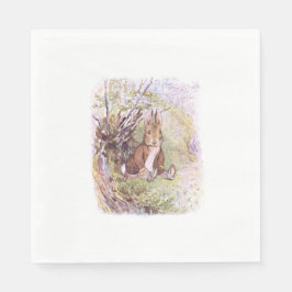 Benjamin Bunny (von Beatrix Potter) Serviette