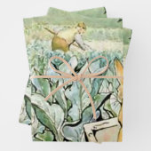 "Benjamin Bunny Watches Bauer Brown" von Beatrix P Geschenkpapier Set (Beispiel)