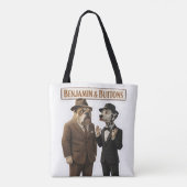 Benjamin button detective duo tote bag tasche (Rückseite)