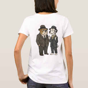 Benjamin Button Detektiv-Duo Grafik T-Shirt