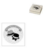 Benjamin Buttons Vintage Herren Stil maßgeschneide Gummistempel (Stempel)