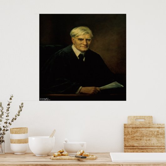 Benjamin Cardozo im Amt (kein Zitat) Poster (Küche)