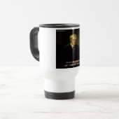 Benjamin Cardozo Zitat "Wer wir sind" Reisebecher (Vorderseite Links)