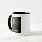 Benjamin Cardozo Zitat "Wer wir sind" Tasse (Vorderseite Links)