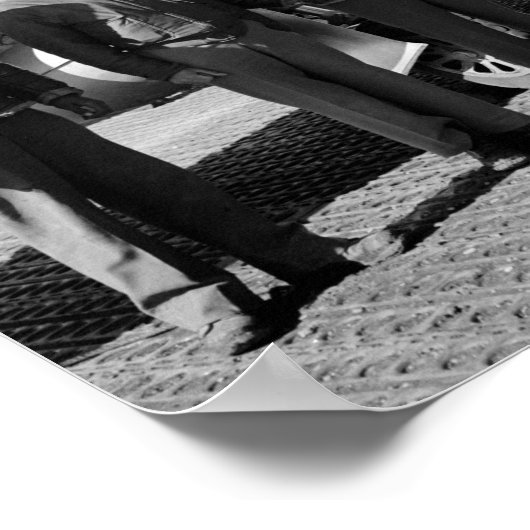 Benjamin Davis und andere Tuskegee Airmen Poster (Ecke)