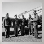 Benjamin Davis und andere Tuskegee Airmen Poster (Vorne)