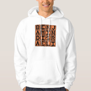 Benjamin Disraeli, britischer Politiker Hoodie