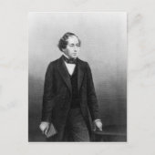 Benjamin Disraeli Postkarte (Vorderseite)
