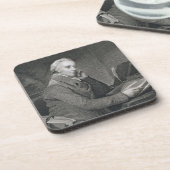 Benjamin-Eile, graviert von Richard W. Dodson Untersetzer (Linke Seite)