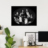 Benjamin Family Daguerreotype 1852 Poster (Heimbüro)