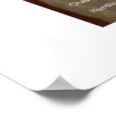 Benjamin Franklin 13 Principles of Success Poster (Ecke)