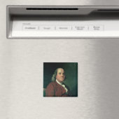 Benjamin Franklin, 1782 Magnet (In Situ (Geschirrspüler))