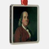 Benjamin Franklin, 1782 Ornament Aus Metall (Rechts)