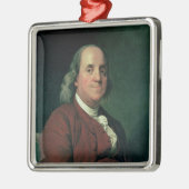 Benjamin Franklin, 1782 Ornament Aus Metall (Links)