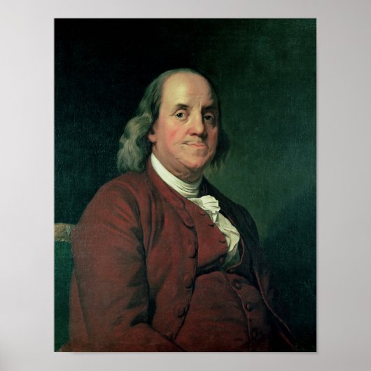 Benjamin Franklin, 1782 Poster (Vorne)