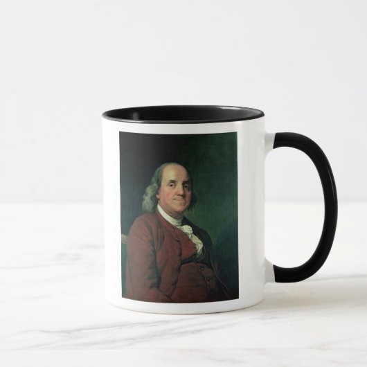 Benjamin Franklin, 1782 Tasse (Rechts)