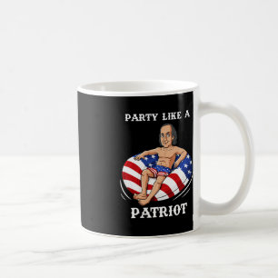 Benjamin Franklin 4. Juli USA Patriot Fun Kaffeetasse