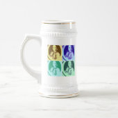 Benjamin Franklin Bierglas (Links)