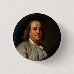 BENJAMIN FRANKLIN BUTTON