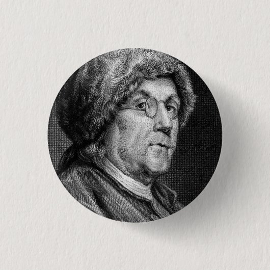 BENJAMIN FRANKLIN BUTTON (Vorderseite)