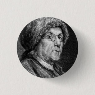 BENJAMIN FRANKLIN BUTTON